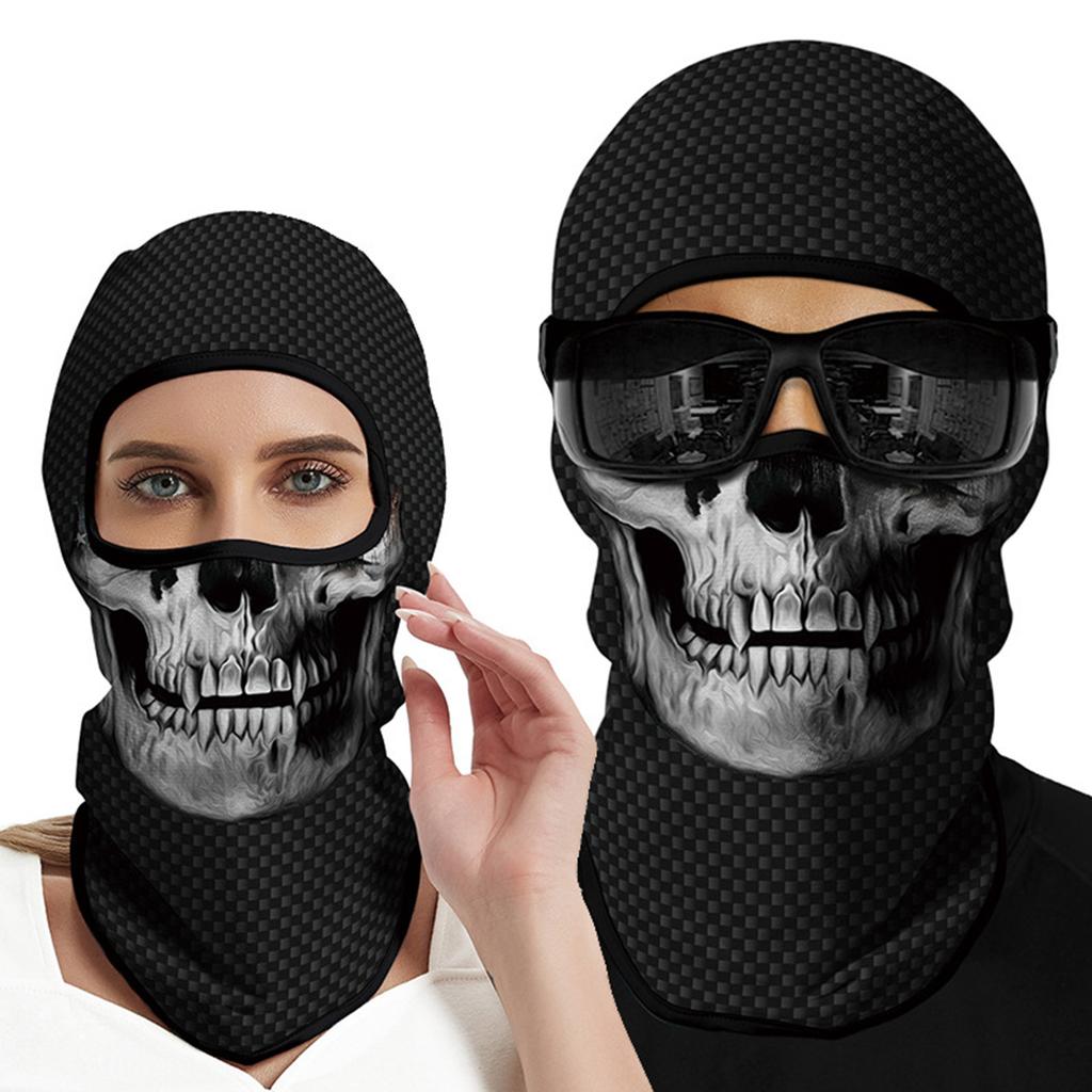 Outdoor Sun Protection Face Mask Neck Gaiter UPF 40 Plus Lightweight Breathable Helmet Liner for Motorcycling Fishing and Sports