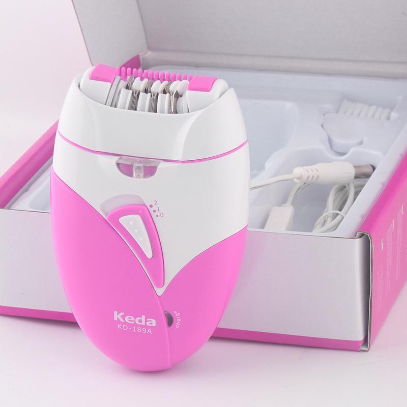 Épilateur rechargeable USB KEDA - Roue à clip pour l'épilation complète du corps et des aisselles