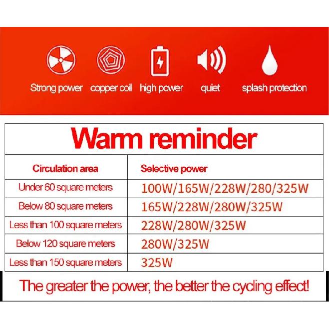 220v 165w Bass Circulating Pump Floor Heating Pipe Ultra-quiet Pipe Pump Fully Automatic Shield Water Saving Pump