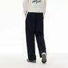 Anta Lifestyle Series Long Pants 2026 Spring Mens Straight Leg Knitted Sports Pants Men bottoms Basic-Black 952618301-3
