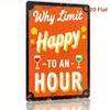Vintage Funny Metal Sign 7.8x11.8 Inch Humorous Wall Art For Home Bar Cafe Office Decor