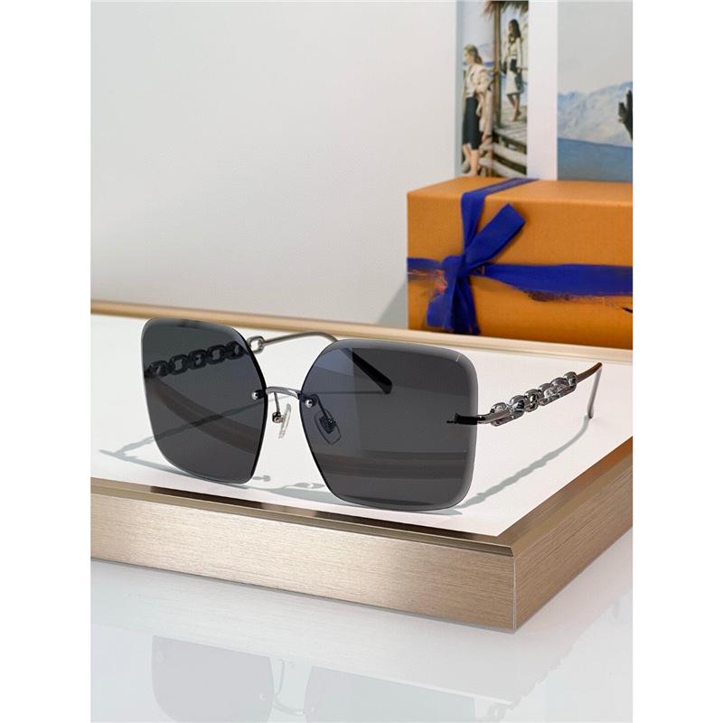 Women s Oversized Rimless Metal Sunglasses Z1860U - Fashionable UV Protection Standard