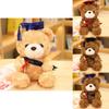 Hat Bachelor Teddy Bear Cartoon Plush Doll Graduation Gift Decorations Home
