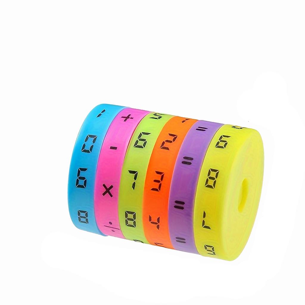 Rotating Math Learning Pillar Puzzle Toy