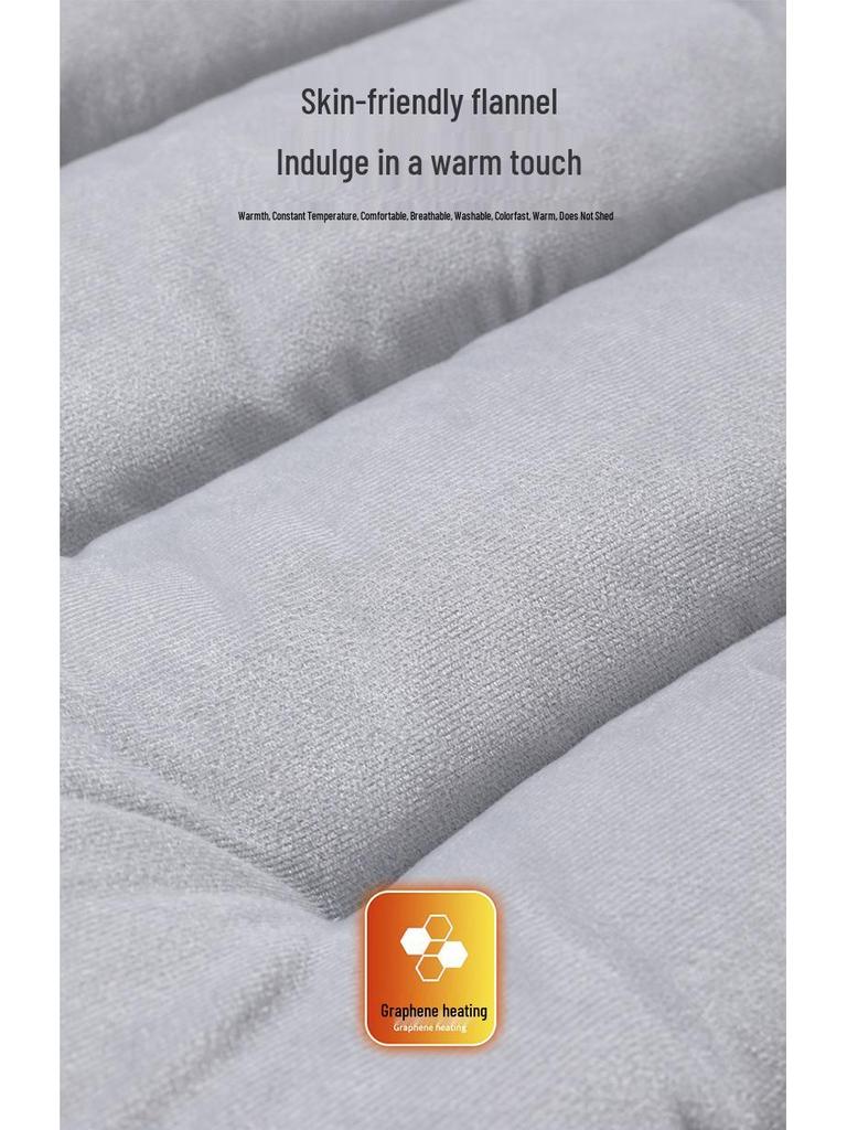 Plush Heated Car Seat Cushion - Winter Warm Fleece-Lined Thickened Cushion