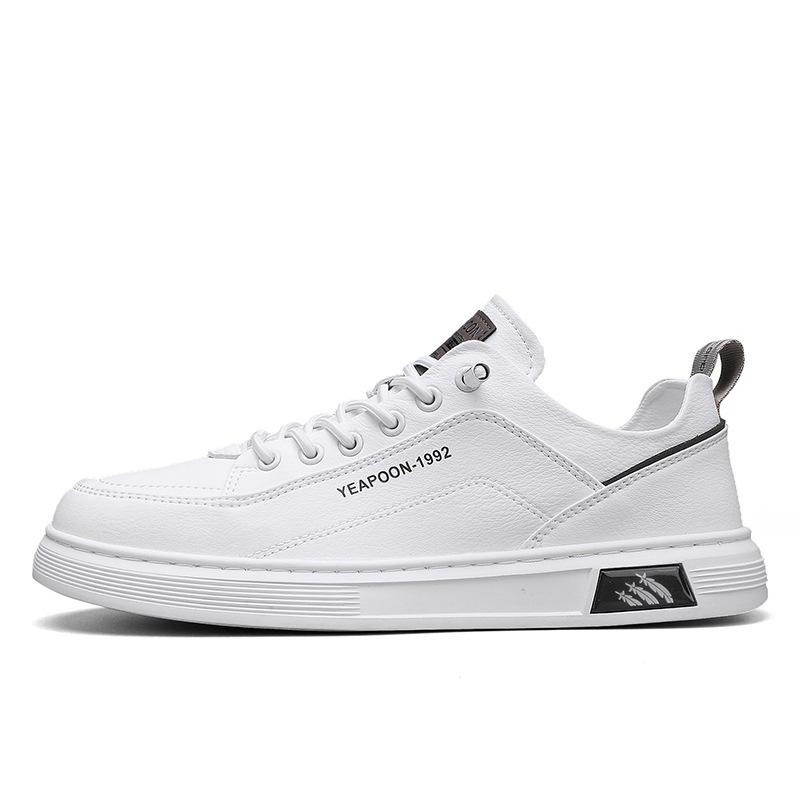 Spring Men'S Shoes New Breathable Little White Shoes Men'S Trend Versatile One-Pedal Board Shoes Non-Slip Student Sports Shoes
