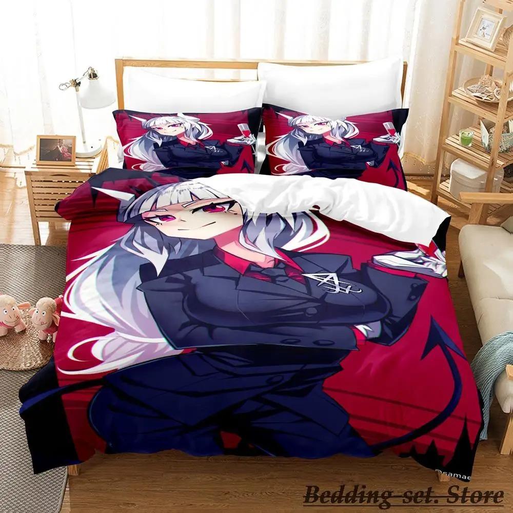 Helltaker Anime Bedding Set Single Twin Full Queen King Size Duvet Cover for Adult Kid Bedroom