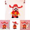 Festive Chinese New Year Prosperity God Doll Small Medium Large Sizes Sewn With Sand Foam And Stuffed Toy Material