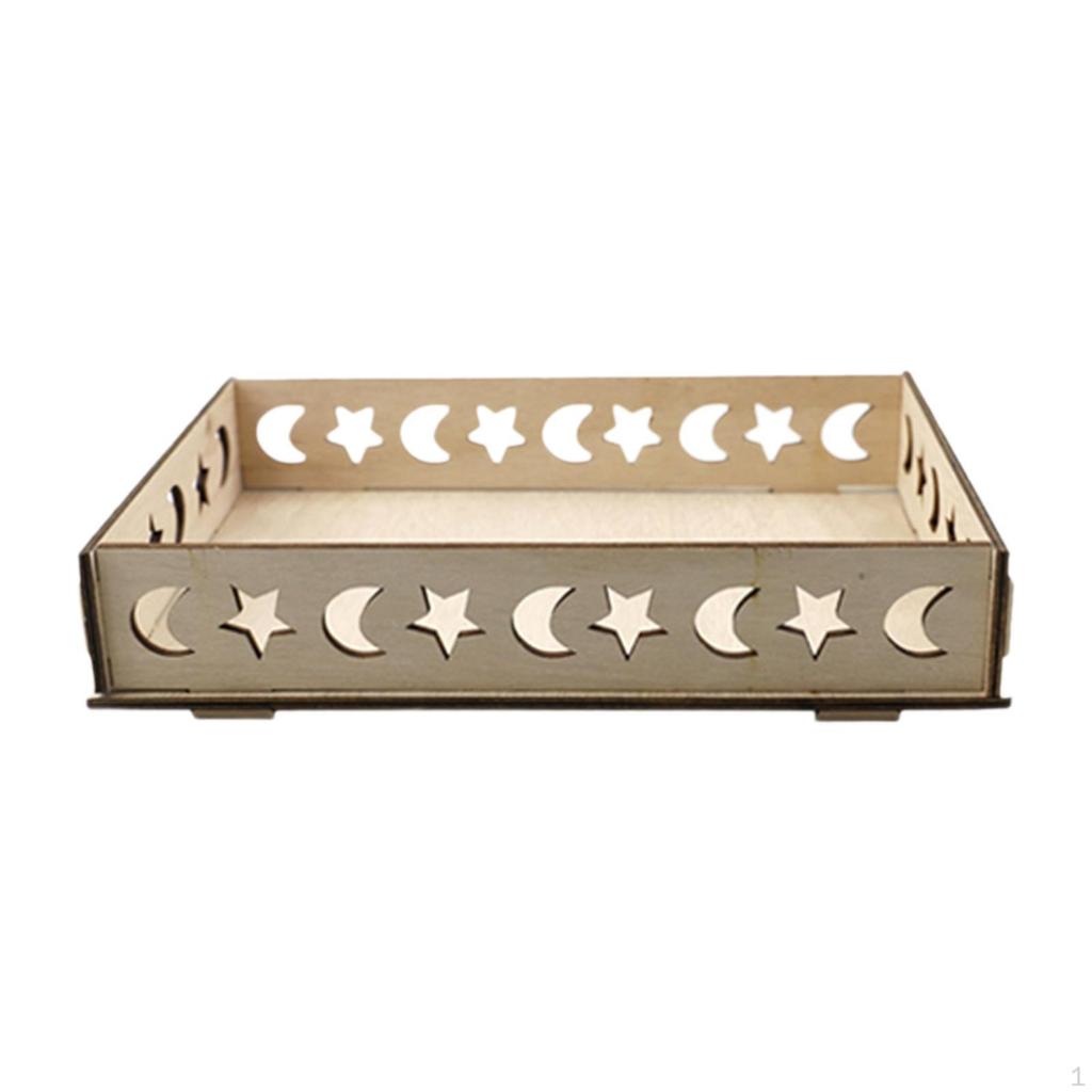 Eid Mubarak Dessert Tray Ramadan Decorative for