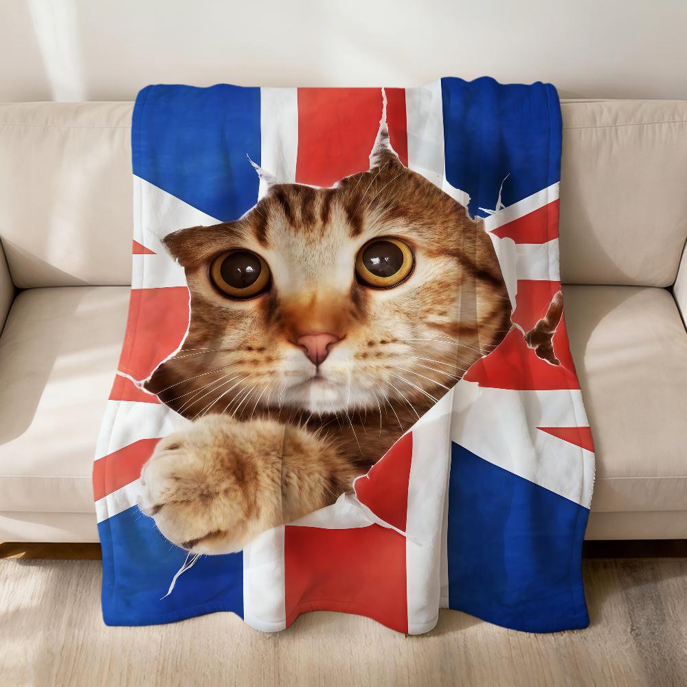 Kawaii Abstrakt lustig Sigma Meme Ägypten Katze Flanell weich warm Plüschdecke Sofa Wohnzimmer Haustier hogar Bett Geschenk Zuhause Auto tragbar
