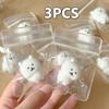 135Pcs Kawaii Self Deprecating Bear Squeeze Toy for Pressure Reduction Pinch Cute Bear Squishy Toys Stress Relieving Toys