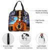 Grizzy und die Lemminge Zeichentrick Isoliertische Lunchtasche Lebensmitteltasche Tragbare Kühlbox Thermische Bento-Box Für Schule Büro