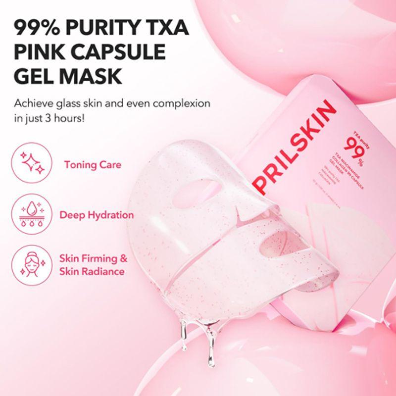 [APRILSKIN] TXA Niacinamide Collagen 99 Capsule Gel Mask (4ea)