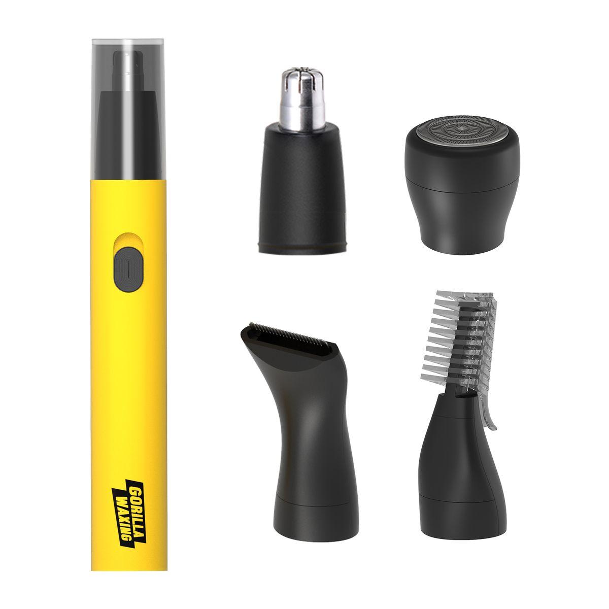Gorilla Waxing Multi-Trimmer Nose Hair Remover Yellow