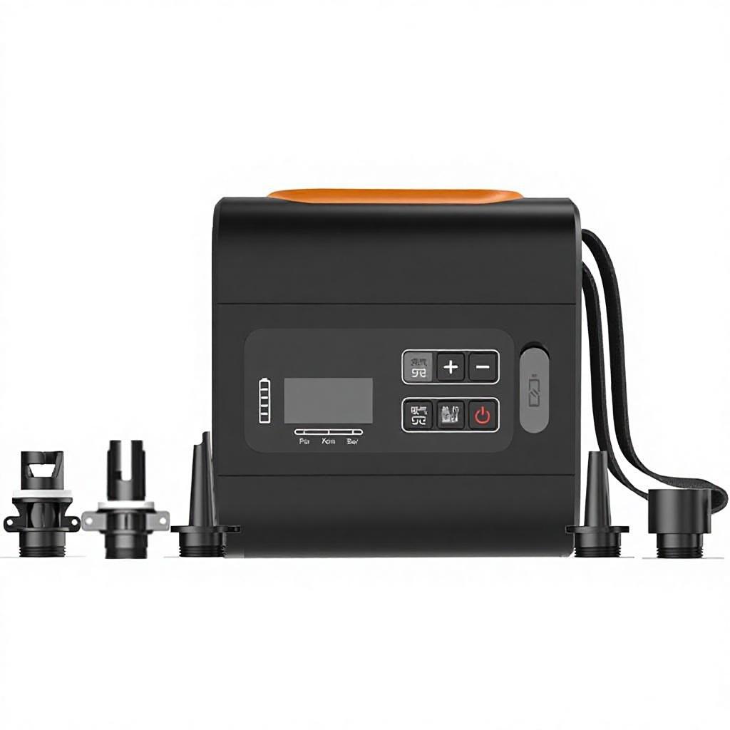 High-Pressure Air Pump Slurry Board Pump Tent Pump Cross-Border Lightweight Wireless Lithium Battery 22PSI Dual-Purpose Gr133p разноцветный