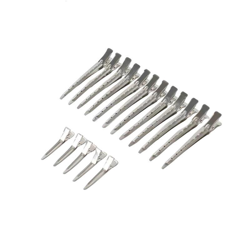 50Pcs Simple Versatile Alloy Hair Clips Headwear Accessories Hair Root Fluffy Hairpins Seamless Bangs Clips