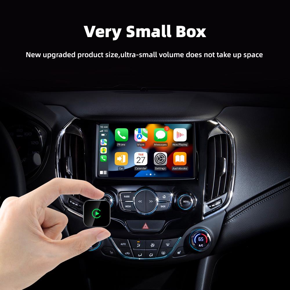 Neuer Wireless CarPlay Dongle Wireless Android Auto Adapter 2in1 Intelligentes Auto-System AI Smart Box Für Auto Mit Kabelgebundenem CarPlay