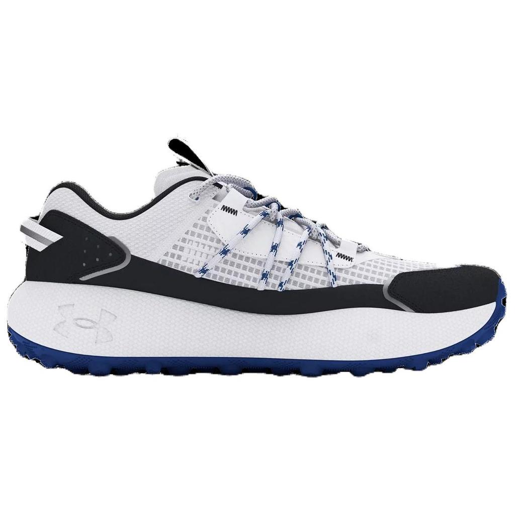 Under Armour Fat Tire Venture Pro White Black Tech Blue Unisex Sneakers 3027212-103