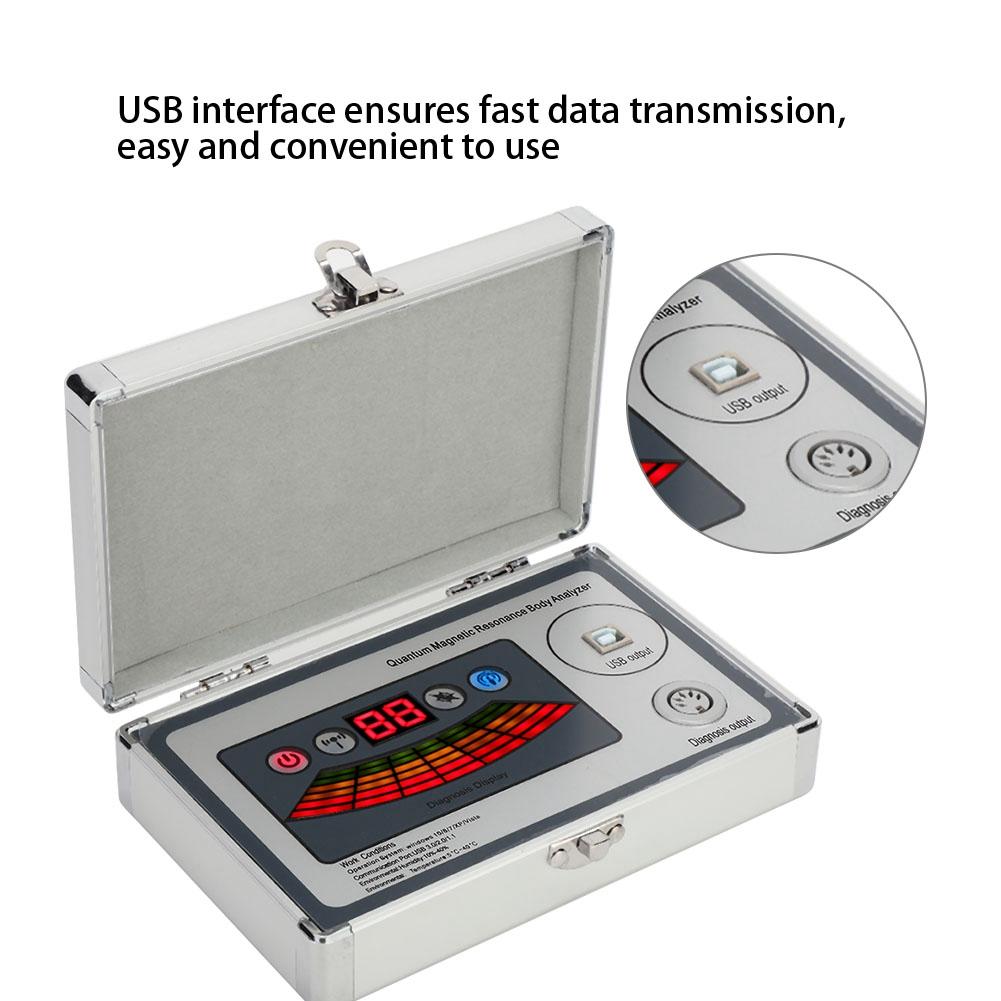 Portable Mini Body Health Monitor Magnetic Resonance Body Analyzer Subhealth Detector