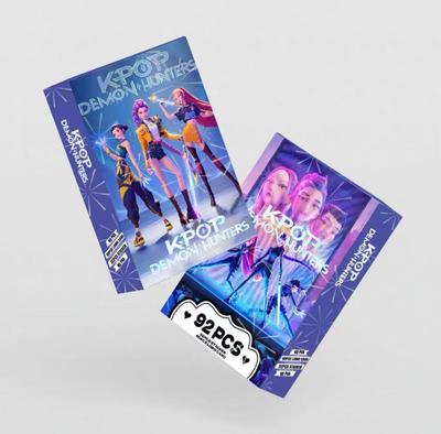 New Demon Hunters 30 Laser Cards K-POP Witch Hunt Cartoon Series Accessories LOMO Small Cards