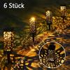 6 Pieces of Solar Outdoor Lights, Solar Decorative Path Lights, Garden Lawn Lights, Solar LED Landscape Garden Lighting, New Year Decoration