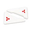 2Pcs Car Door Guard Edge Corner Protector Sticker Car Styling Car Accessories for Mitsubishi Colt Sport Lancer 9 Ex Evo ASX L200 LG3