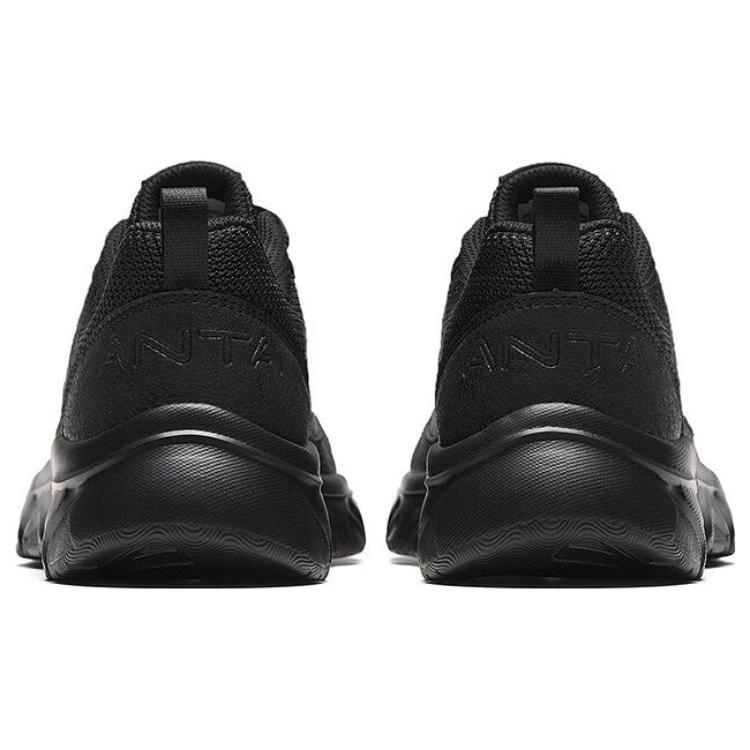 Anta Versatile Cushioning Breathable Low top Running Shoes Women's Black 922345580-7