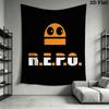 R.E.P.O Wall Hanging Printed Fabric Blanket Decorative Tapestries for Bedroom Living Room Home Decor
