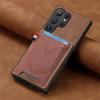 For Samsung Galaxy S26 Ultra Luxury Cover Magnetic Leather Back Panel Samsung S25 Plus S 25 Edge S25 FE Card Pocket Cover Etui