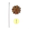 Decorative Iron Flower Garden Markers For Plant Identification And Landscape Design Lawn Backyard Ornaments