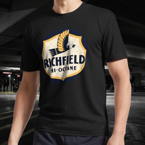 Richfield Gas Station Active Logo T-Shirt Funny Logo American T-shirt S to 5XL S разноцветный