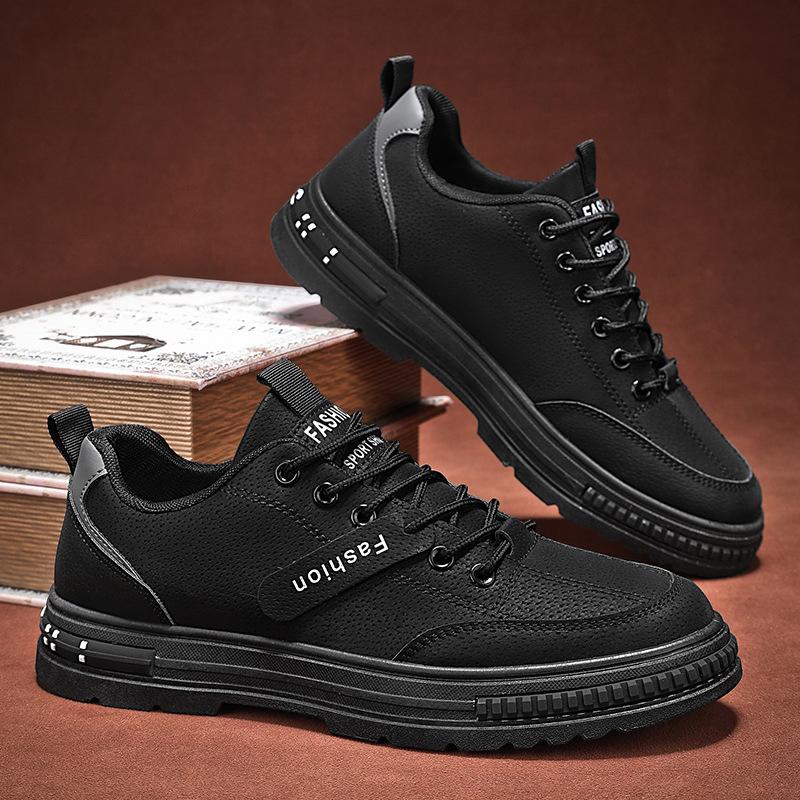 Verschleißfeste Arbeitsschutz-Herrenschuhe rutschfeste leichte Schuhe vielseitige Schuhe Herren neu Frühling