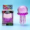 Trending Jellyfish & Cube Squish Toy, Soft Jelly Squeeze Stress Relief Fidget Toy, Sensory for Kids & Adults