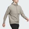 adidas Go-to Full-Zip Windbreaker 'Putty Beige' Men's JL7915