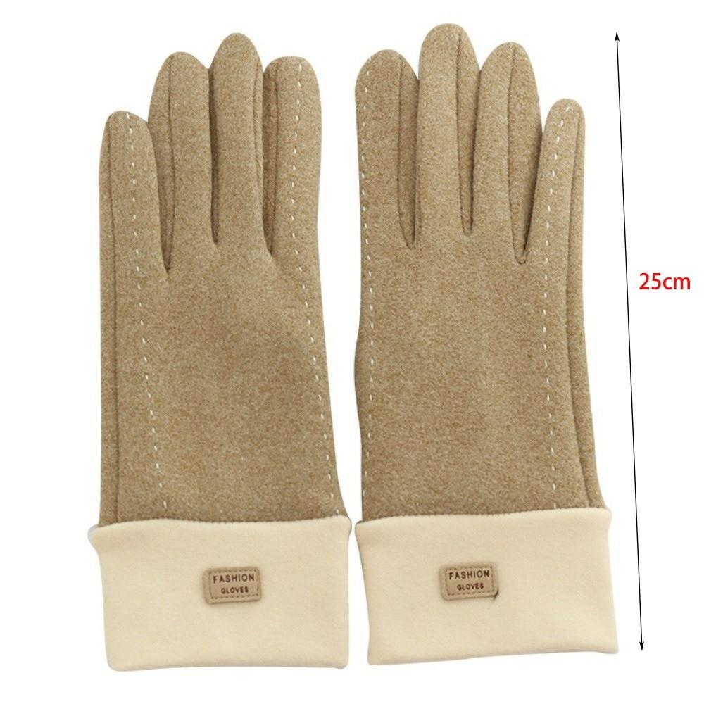 Touchable Screen Winter Gloves Warm Skiing Gloves New Windproof Cold Proof Gloves  Women