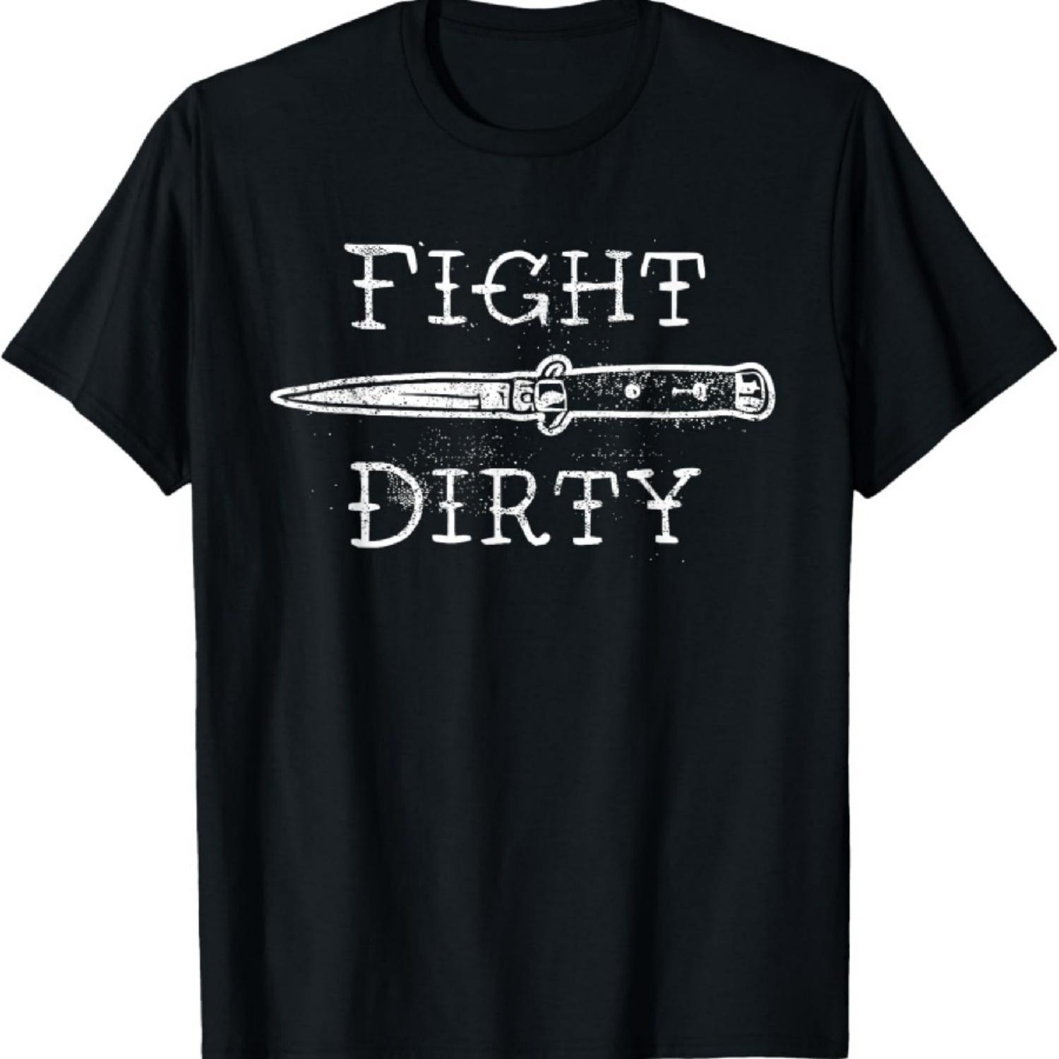 

Pastel Goth Kawaii Punk Fight Dirty Switchblade T-Shirt XXXXXL чорний