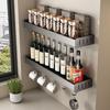DANLE Punch-Free Space Aluminum Kitchen Organizer Rack