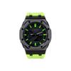 Unisex Liquid Crystal,Analog Dual Display Series 44mm Black Watch GA-2100-1A1(Watch1--)