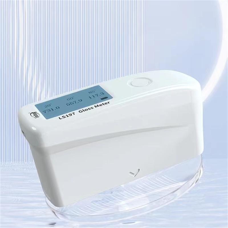 Linshang LS197 Gloss Meter Glossmeter for Marble Car Paint Floor Paper Stone Plastic Surface