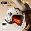 BYB A-Class 3C Certified Universal Helmet with Anti-Fog Dual Lens for Motorcycle/Electric Vehicle (Four Seasons).