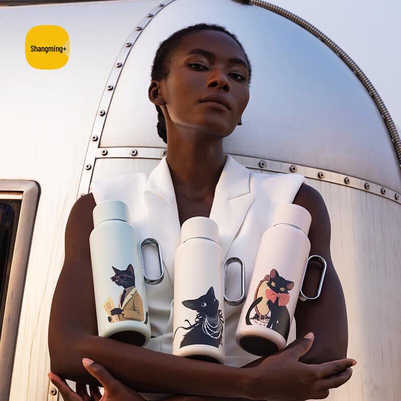 SAMADOYO 800ml Titanium 316 Stainless Steel Tea & Hot Water Thermos