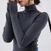 Women's 100% Pure Wool High-Neck Slim Fit Sweater FXKY8802