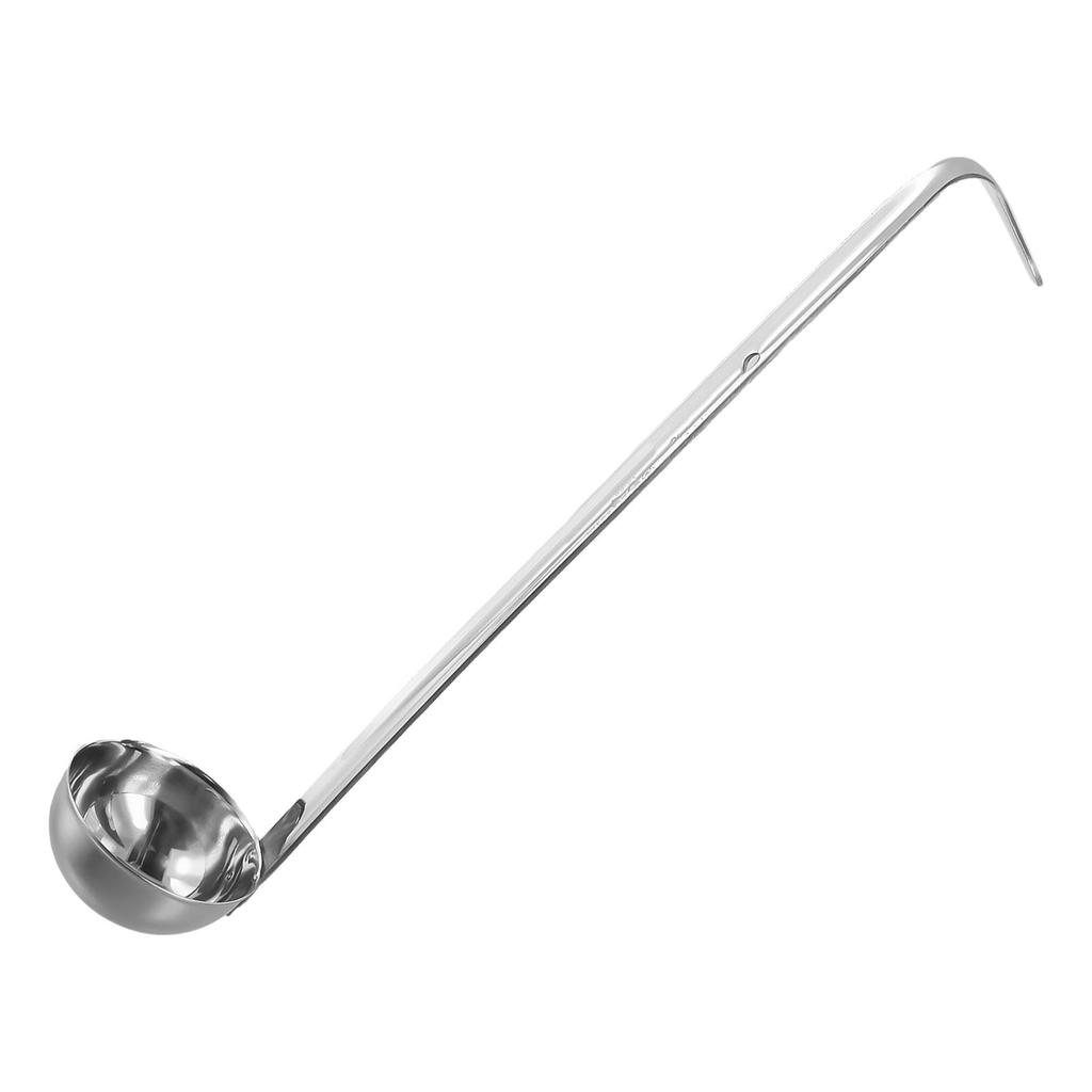 High Utility Stainless Steel Ladle Long Handle Suitable for Various Dishes
