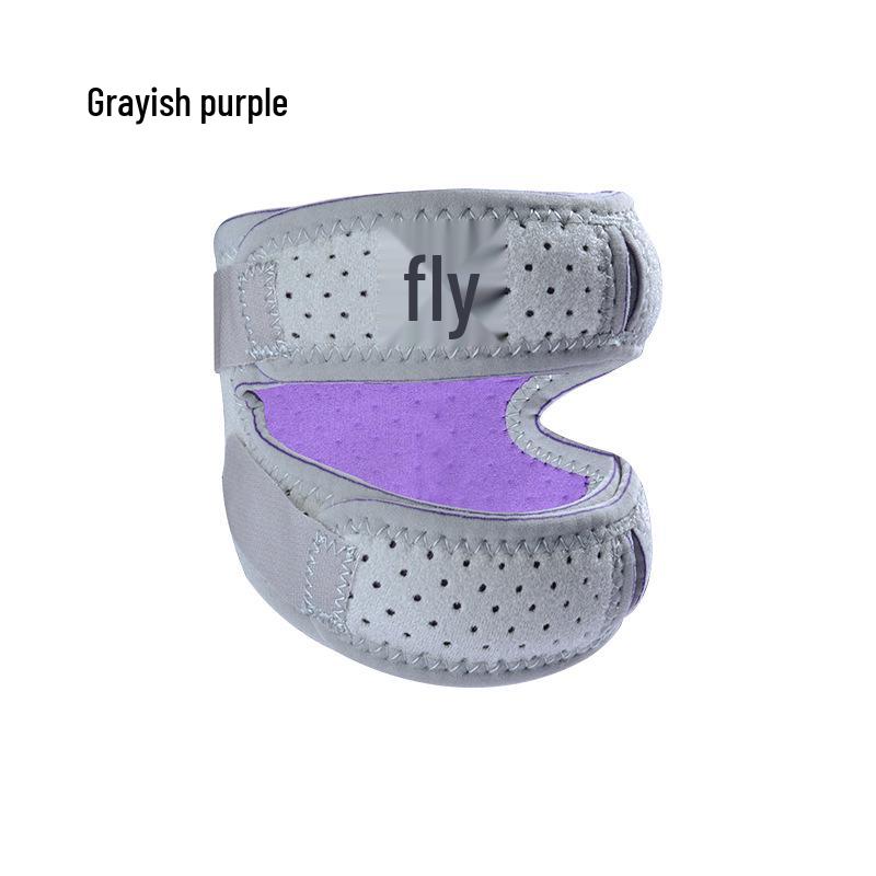 

Наколенник для спорта: Поддержка колена и амортизация для бега, баскетбола, футбола, бадминтона, настольного тенниса. One Size [Pair] розовый/серый