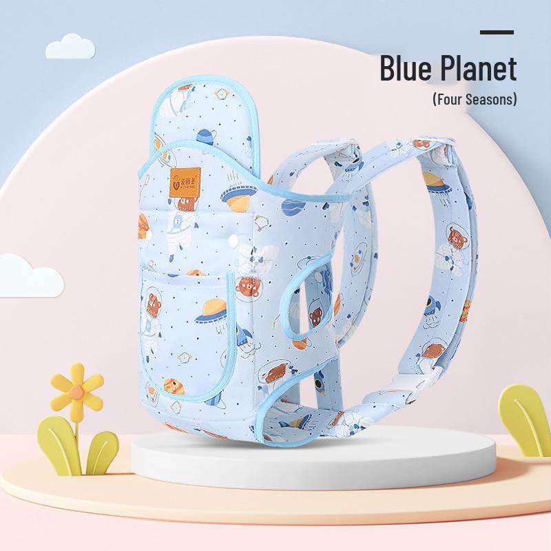 Newborn Dual-Use Front and Back Baby Carrier: Hands-Free, Simple Design for Outings