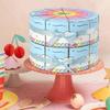 10PCS Cartoon Party Gift Packing Box Paper Candy Box Eco-friendly Birthday Party Favor Box  Kids