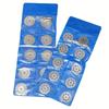 10Pcs Mini Sharp With Hole Diamond Cut Off Rotary Tool Cutting Disc Disks DIY Tools Accessories For Dremel 2Pcs Rod