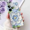 For Realme GT 7 5G 2025 RMX5061 Case Cute Girl New Flowers Soft Silicone TPU Cover For Realme GT7 GT 7T 5G Global Phone Cases