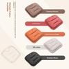 Funda de Cojín Universal Antideslizante para Asiento de Coche de Cuero Nappa Transpirable para Cintura Asiento Uso en Todas las Estaciones Accesorios para Automóvil