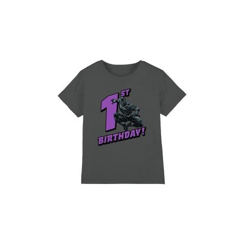 Black Panther Childrens/Kids 1st Birthday T-Shirt